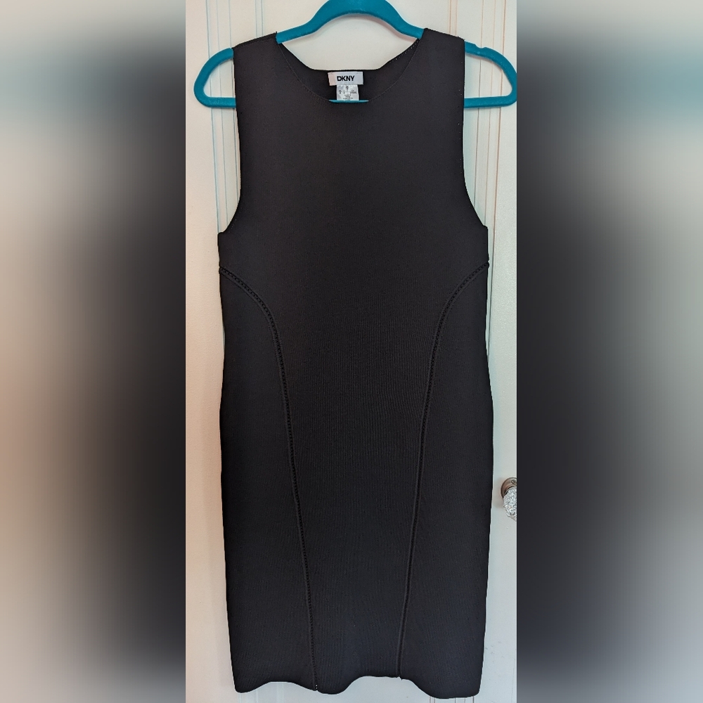 DKNY Black Sheath Dress